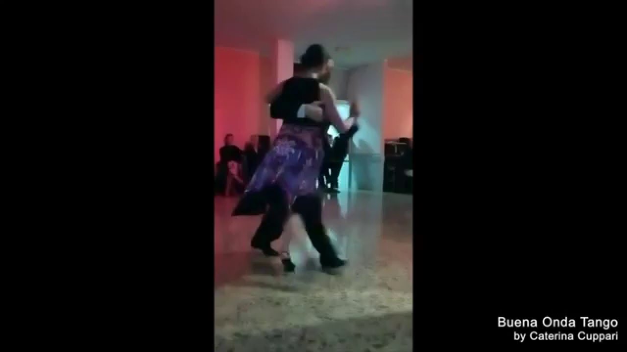 Esibizione Caterina Cuppari e Filippo Sanguinetti Milonga