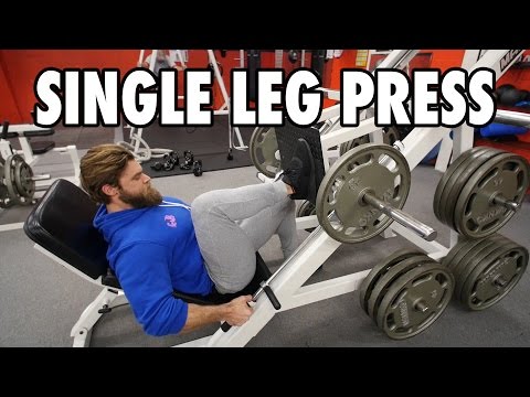 SINGLE LEG PRESS | Legs | How-To Exercise Tutorial