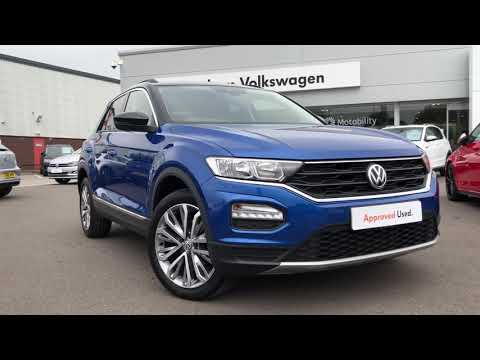 Volkswagen T-Roc 1.5 TSI Ravenna Blue Used Car | Wrexham Volkswagen