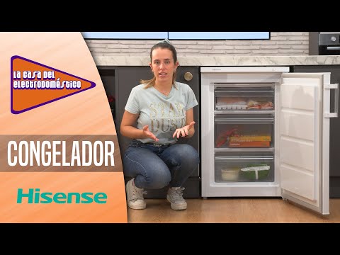 🧊 Hisense congelador bajo encimera | FV105D4BW21