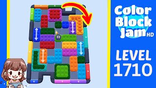 Solution du Niveau 1710 de Color Block Jam