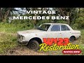 Vintage Classic Car Mercedes Benz W123 Restoration Kerala Old School Car