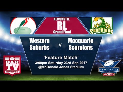2017 Newcastle RL Grand Final - Western Suburbs v Macquarie Scorpions