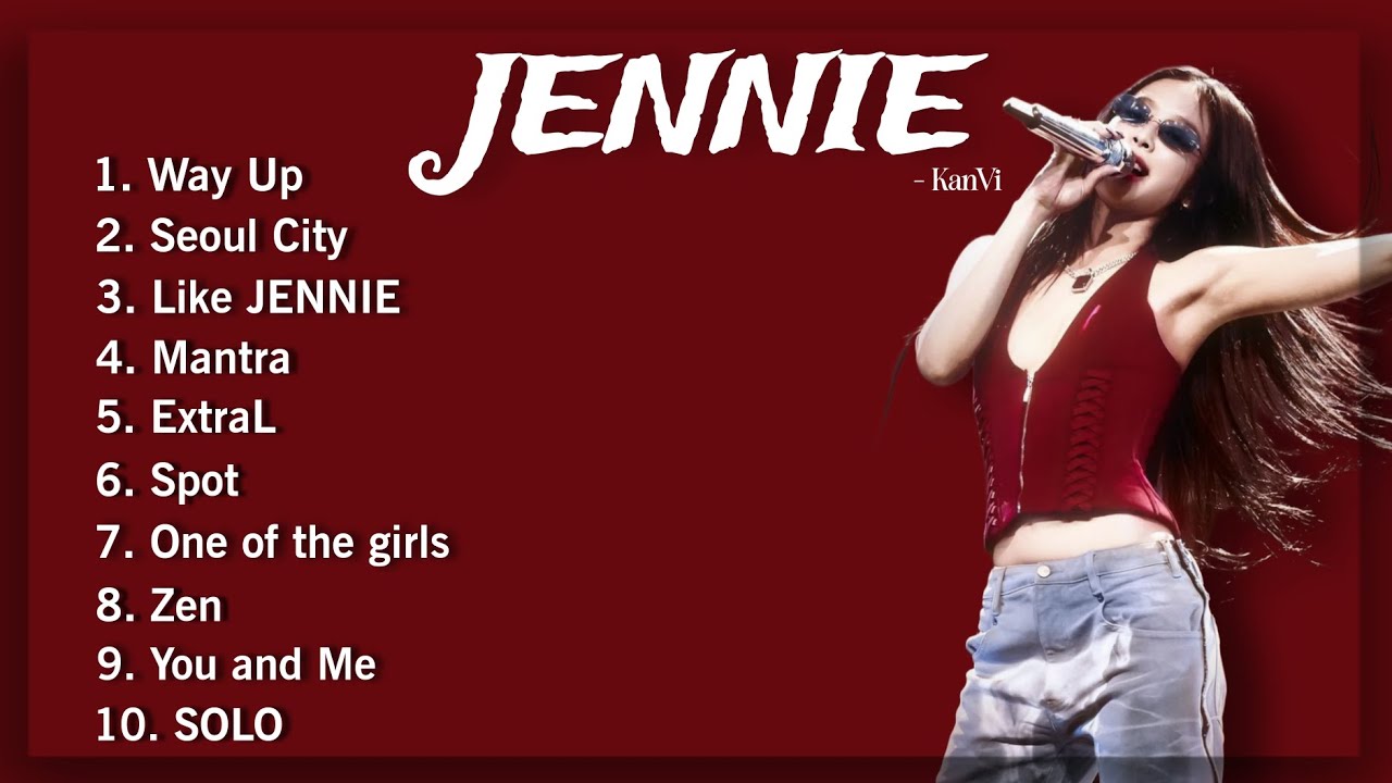 • JENNIE's 𝐊𝐚𝐧𝐕𝐢𝐟𝐢𝐞𝐝 HIT SONGS Playlist 🤍🎀✨ | @jennierubyjane #seoulcity #likejennie #mantra #extral