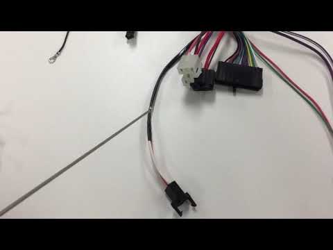 1971 chevelle SS dash harness with tach and gauges