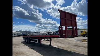 Semi-remorque plateforme Montracon 45FT – C271043 à vendre - Image 4 | Autoline TD Semi-remorque plateforme Montracon 45FT – C271043 | Image 4 - Autoline