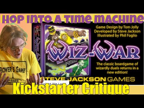 Wiz-War 9th Edition - Kickstarter Critique Review