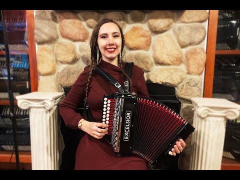 Like New Black Excelsior 8BF Diatonic Button Accordion GC MM 21 8 $1199