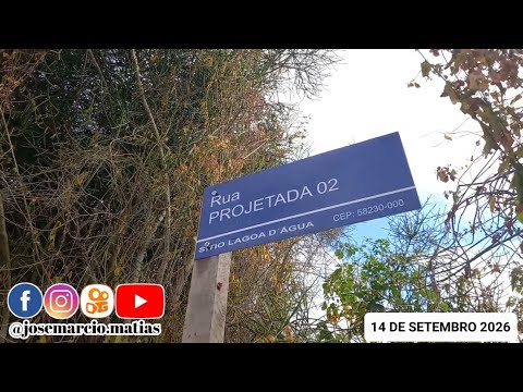 VEJA O ANTES E O DEPOIS DO CALÇAMENTO EM LAGOA D'ÁGUA, CACIMBA DE DENTRO-PB.