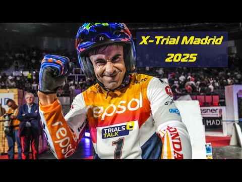 X Trial Madrid 2025, Busto talks 2026 plus will Toni go electric