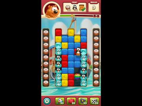 Toon Blast Level 8225 - NO BOOSTERS 🐻🐺🐱 | SKILLGAMING ✔️