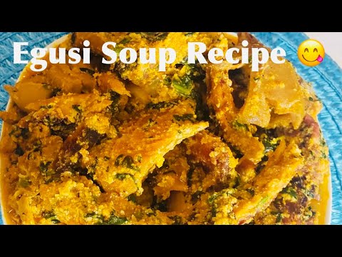 HOW TO MAKE EGUSI SOUP|| AMALACHUKWU’S KITCHEN