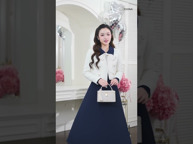 ED19B517 - Áo khoác dạ tweed