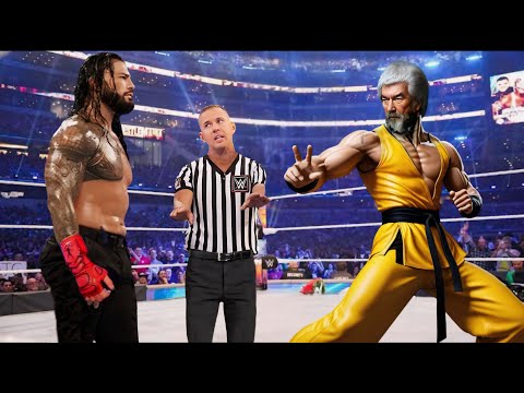 🔥Full Match - Roman Reigns vs Old Bruce Lee | Iron Man Match 2024 | WWE Aug 22, 2024