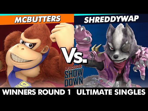 Scrims Showdown 89 - McButters (Donkey Kong) Vs. ShreddyWap (Wolf/Cloud) SSBU Ultimate Tournament