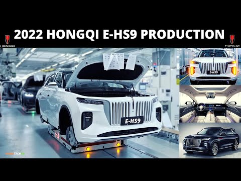 Thumbnail for 2022 Hongqi E-HS9 Production - Car Production Factory - Chinese Rolls Royce Cullinan by SUV, WiLL, Car, Vehicle, vide