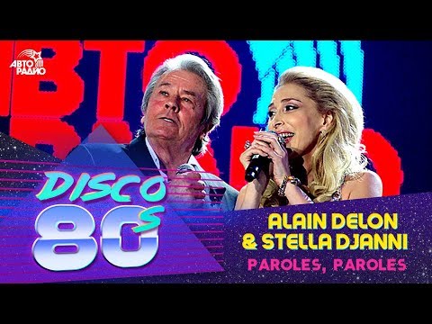 🅰️ Alain Delon & Stella Djanni  - Paroles, Paroles (Festival Disco des années 80 2009, Russie)
