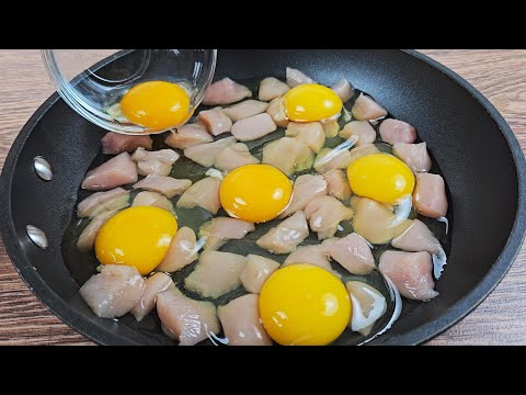 Do you have 1 chicken fillet at home? 2 quick breakfasts in 10 minutes! Simple and delicious recipes