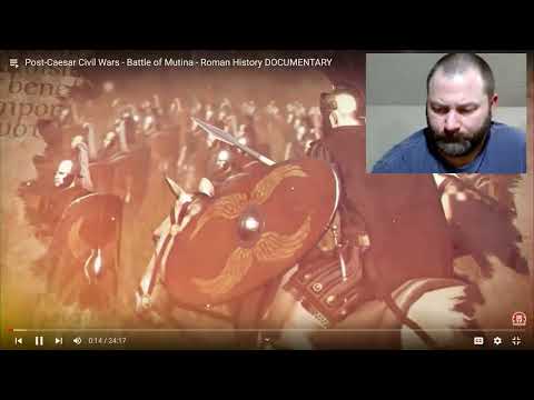 Kris reacts to Kings and generals  Post Caesar Civil Wars   Battle of Mutina   Roman History