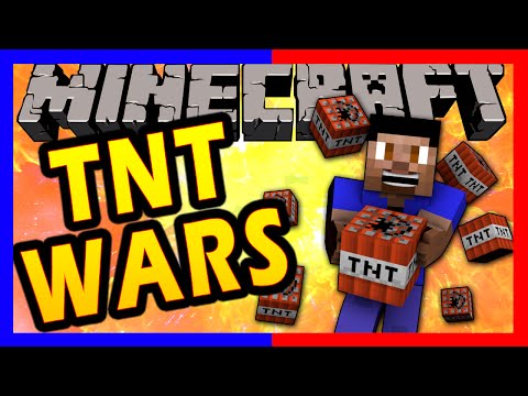 Vikkstar123HD - Minecraft *EPIC* TNT WARS #9 with The Pack (Minecraft Mini Game)