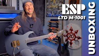Video thumbnail for 🎸UNBOXING The ESP LTD M-1001! This thing is SLICK! by Rob Arnold