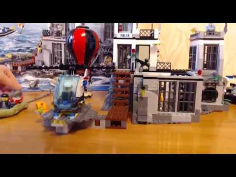 Обзор конструктора LEGO City Остров-тюрьма (60130)
