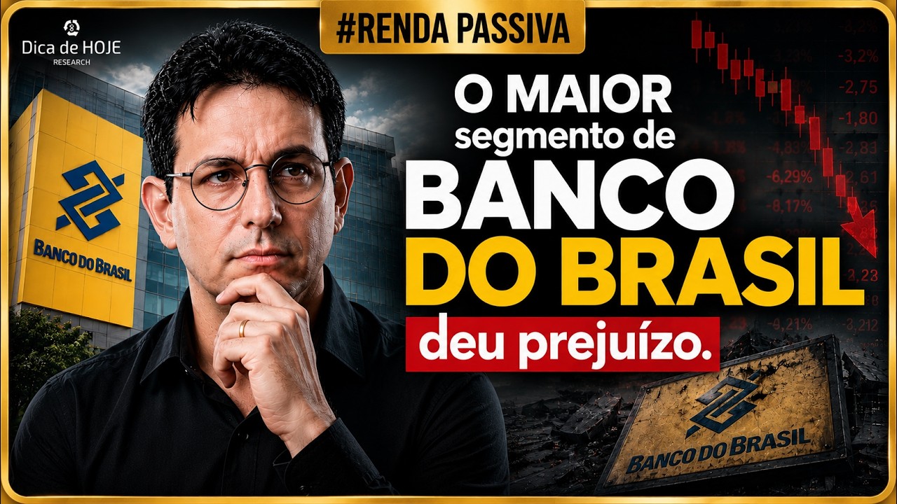 O MAIOR segmento de BANCO DO BRASIL deu prejuízo