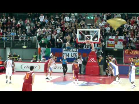 Lottomatica Virtus Roma-Enel Brindisi - Il "Tiro da quattro" di Darius Washington