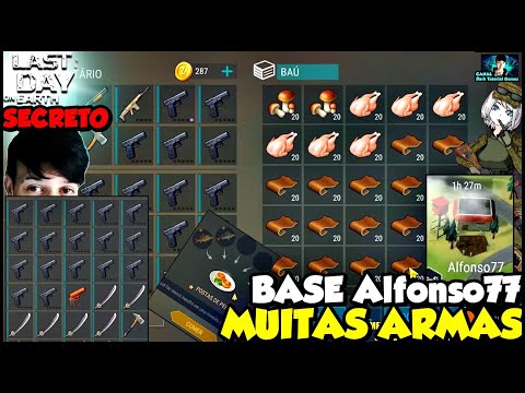 ●SUPER INVASION BASE Alfonso77 MANY WEAPONS WITH INFINITE DEATH BUG 👁 SECRET Last Day On Earth