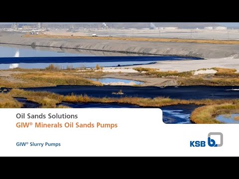 Oil Sands Applications  - Pumps, Hydrocyclones & Service