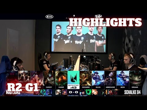 Mad Lions vs Schalke 04 - Game 1 Highlights | Round 2 Playoffs S10 LEC Summer 2020 | MAD vs S04 G1