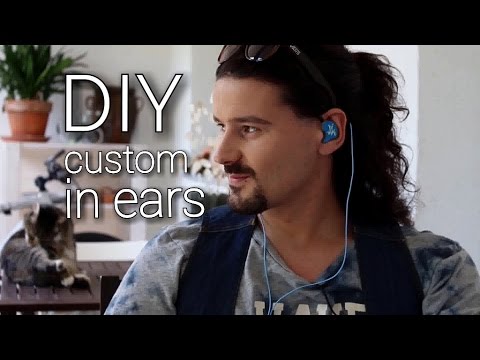DIY custom in ear monitors - Giessharz- Breddermann- selbstgebaute in ear Kopfhörer -Robert Kaufmann