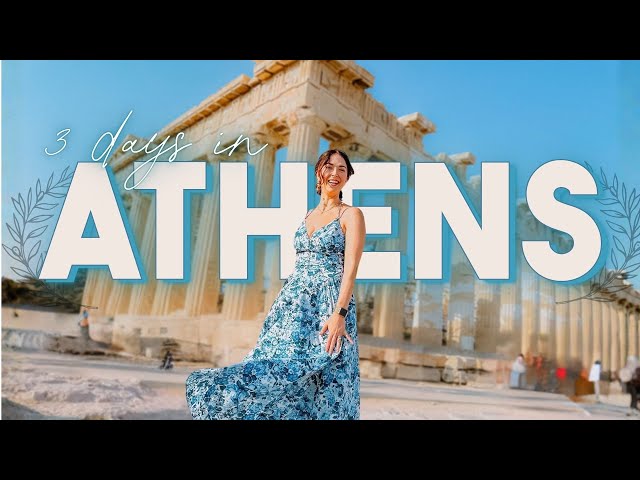 Travel vlog - I Didn’t Expect Athens to Be This Amazing 🇬🇷 | What to See, Eat & Do in 3 Days