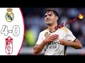 Granada Vs Real Madrid 0-4 | Extended Highlights & All goals 2024