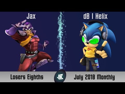 dB July 2018 Monthly - Jax (Captain Falcon) vs dB | Helix (Sonic) - Losers Eighths