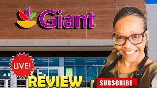 Shop with me | Grocery Shopping Haul | Giant Food Store