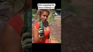 Kelis enjoying her farm in Kenya 👀