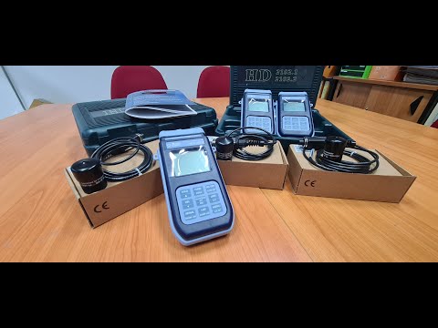 JNAC   Delta Ohm HD2102 Photo-Radio meter