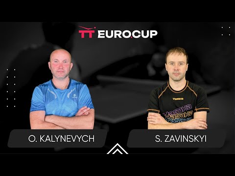 11:00 Oleksandr Kalynevych - Serhii Zavinskyi 16.03.2025 TT Euro.Cup Ukraine Professional. TABLE 4