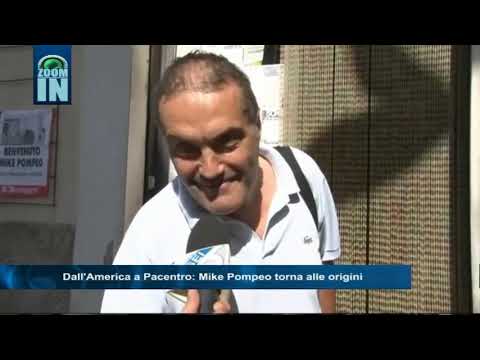 Dall'America a Pacentro: Mike Pompeo torna alle origini