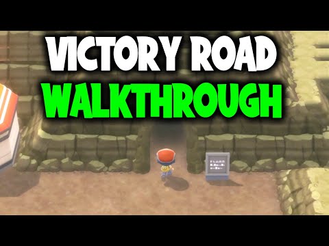 VICTORY ROAD WALKTHROUGH ON POKEMON BRILLIANT DIAMOND AND SHINING PEARL