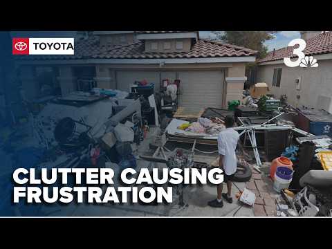 Neighbors frustrated over cluttered Las Vegas property as ...