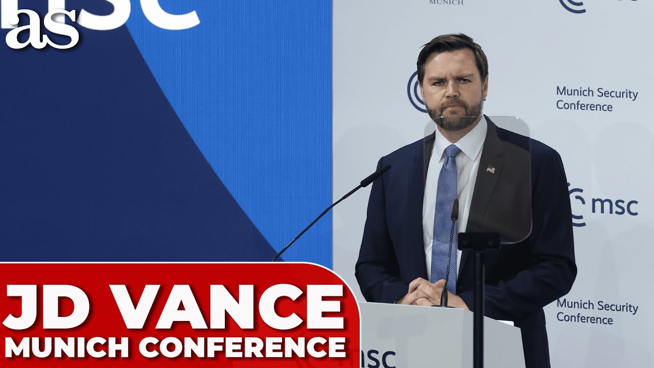JD VANCE'S HISTORIC Full SPEECH at MUNICH: SLAMS European LEADERS on FREE SPEECH