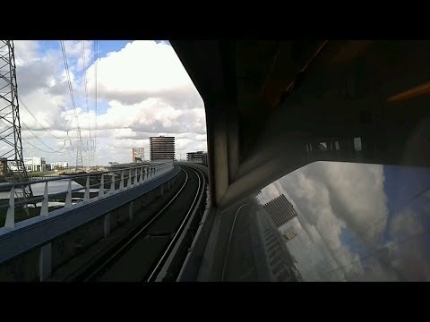 RET Metro Type T (5217) rit op Lijn B - Ambachtsland-Nesselande (Vanuit ruit)