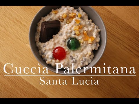 Cuccìa Palermitana Bianca | Santa Lucia | CasaSuperStar