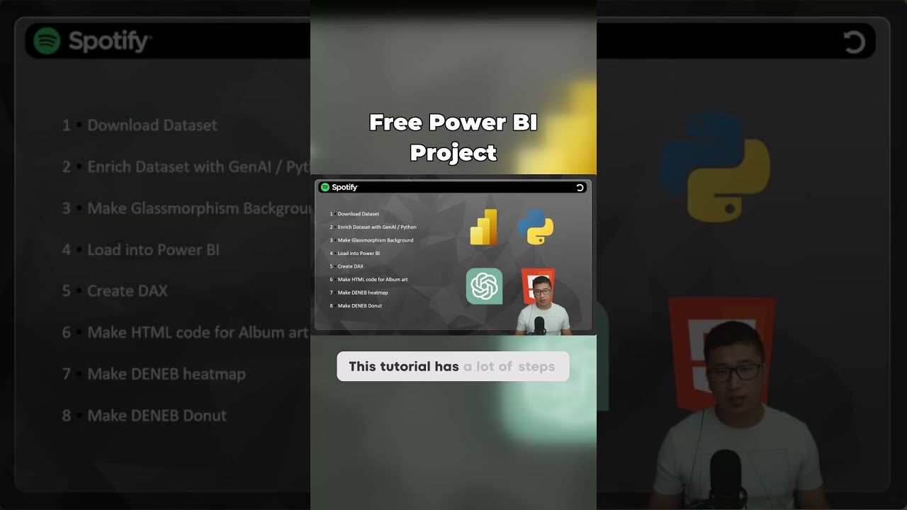 Build Your Free Spotify Dashboard With Power BI