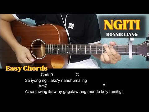 Ngiti - Ronnie Liang | Guitar Tutorial | Guitar Chords
