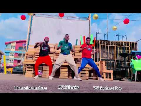 Kay Bryn Thinking feat Article wan Official dance video by X2 Blinks and Team #dance #ghana #afro