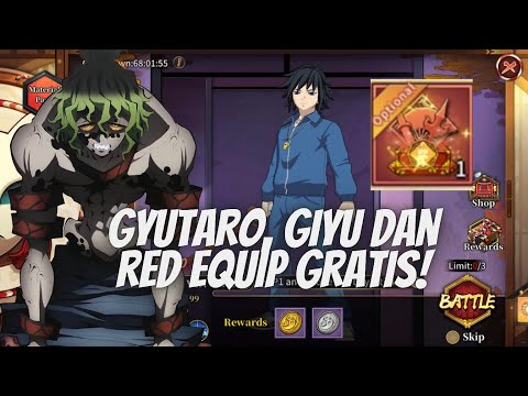 EVENT BARU SANGAT WORTH IT BISA GIYU, GYUTARO DAN EQUIP RED GRATIS - DS: BLADE OF HASHIRA