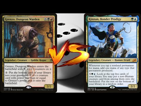 Grenzo VS Kinnan - MTG EDH Duel Commander Cartes Magic